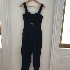 Topshop Sweatheart jumpsuit romper 34 / 2